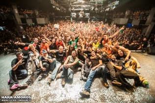 End of gig photo in the Razzmatazz!